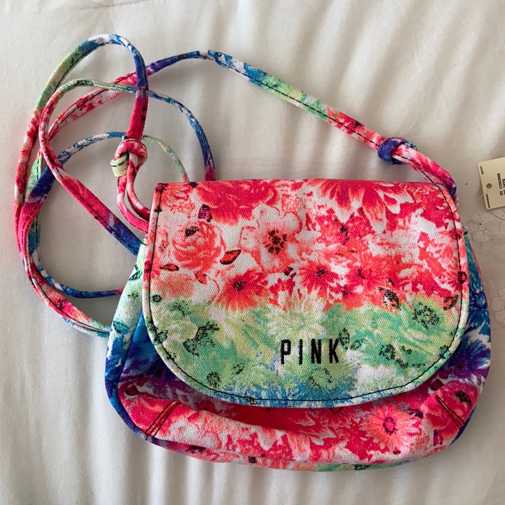 Victoria’s Secret PINK rainbow satchel! 🌈